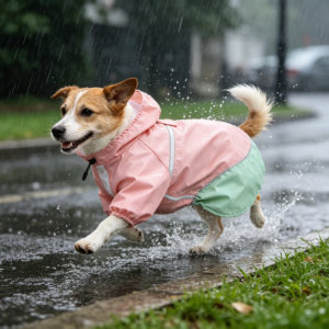 breathable thin waterproof dog raincoat spring summer wholesale