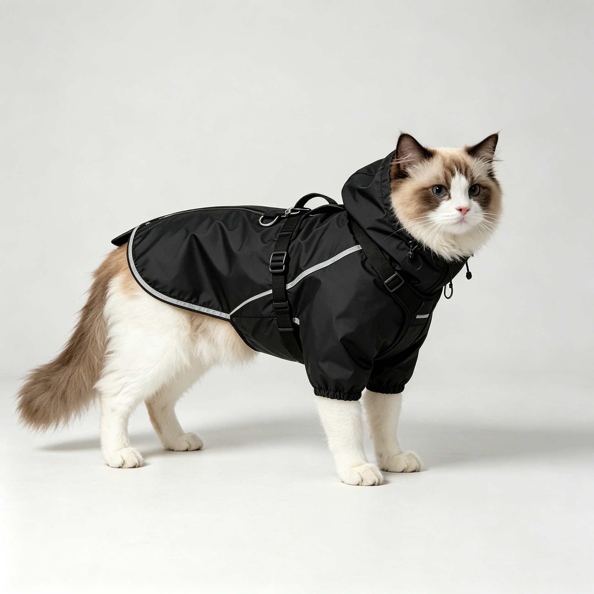 waterproof dog raincoat with leash hole harness friendly wholesale waterproof dog raincoat with leash hole harness friendly wholesale