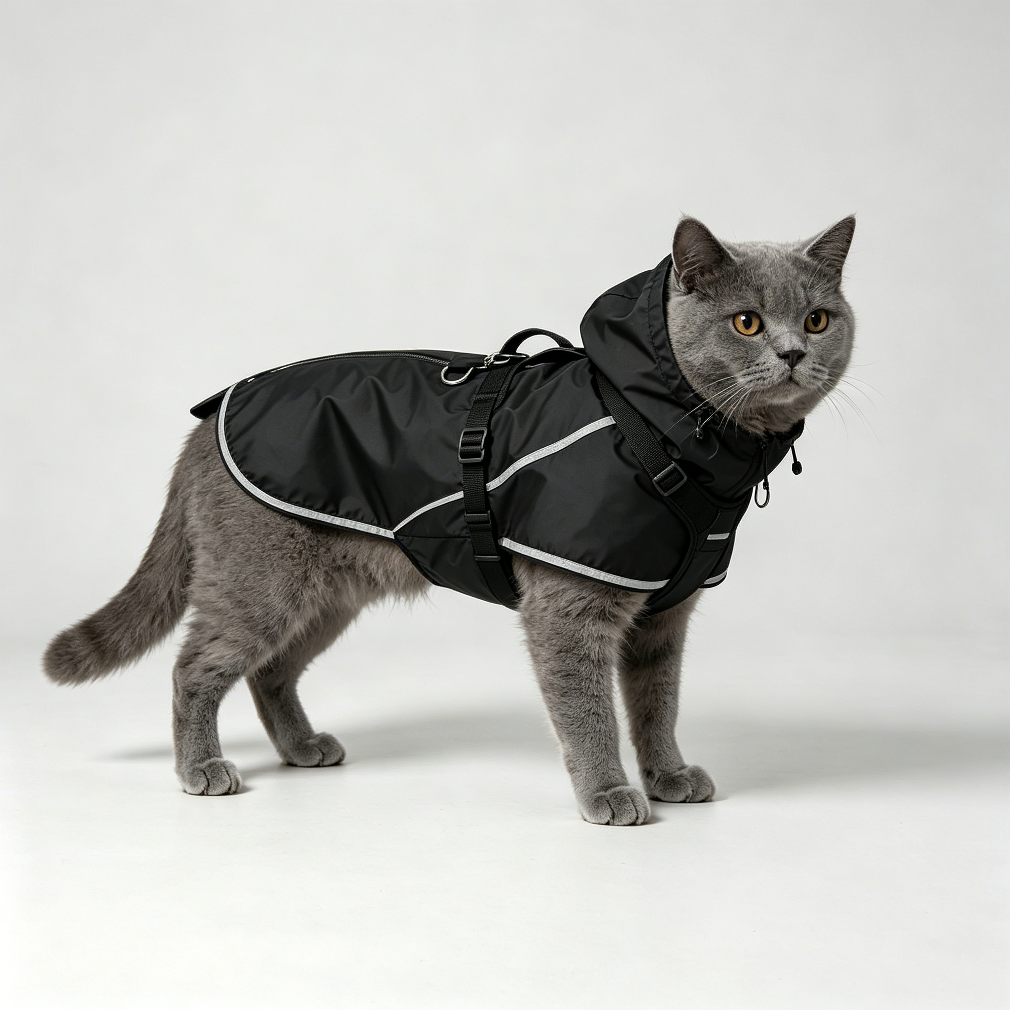 waterproof dog raincoat with leash hole harness friendly wholesale waterproof dog raincoat with leash hole harness friendly wholesale